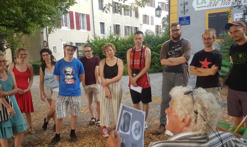 Visite militante de la ville de la Chaux-de-Fonds