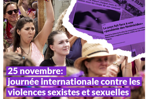 25 novembre : journée internationale contre les violences sexistes et sexuelles