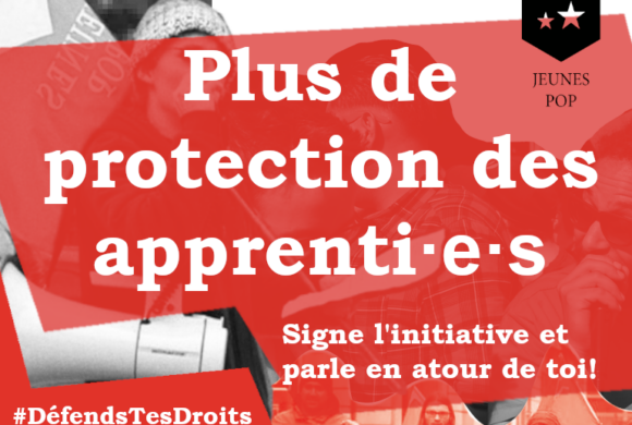 Initiative populaire neuchâteloise pour plus de protection des apprenti.e.s