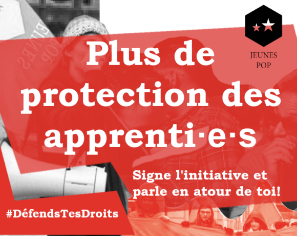 Initiative populaire neuchâteloise pour plus de protection des apprenti.e.s